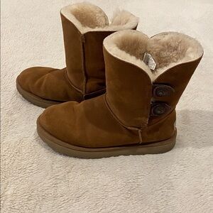 UGG Marciela II Water-Resistant Boots – Chestnut – Women’s 10